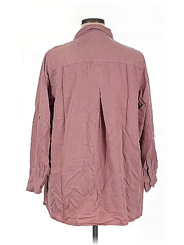 Velvet Heart 3/4 Sleeve Button-Down Shirt (view 2)