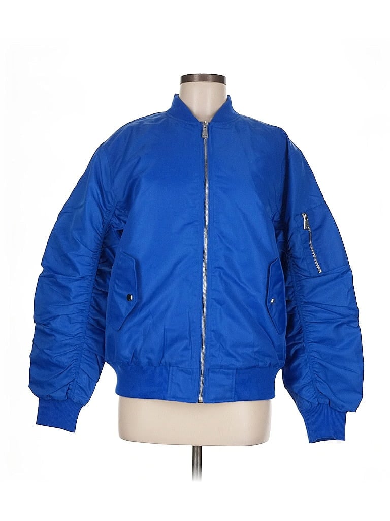 Pre-owned 2 To 5 Designs Jacket In Blue