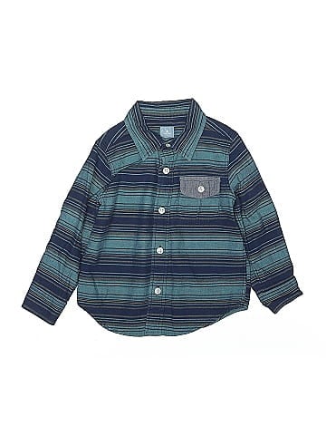 Baby Gap Outlet Long Sleeve Button-Down Shirt (view 1)