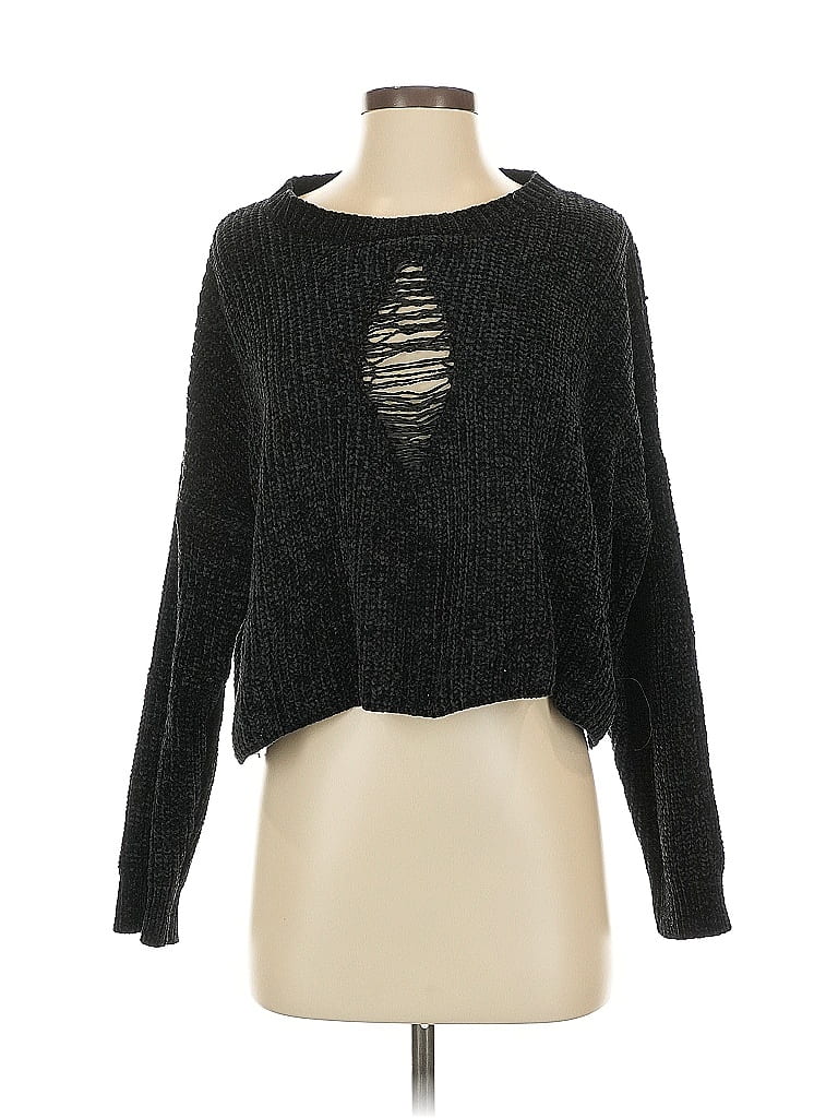 Pre-owned Seek The Label Pullover Sweater In Black