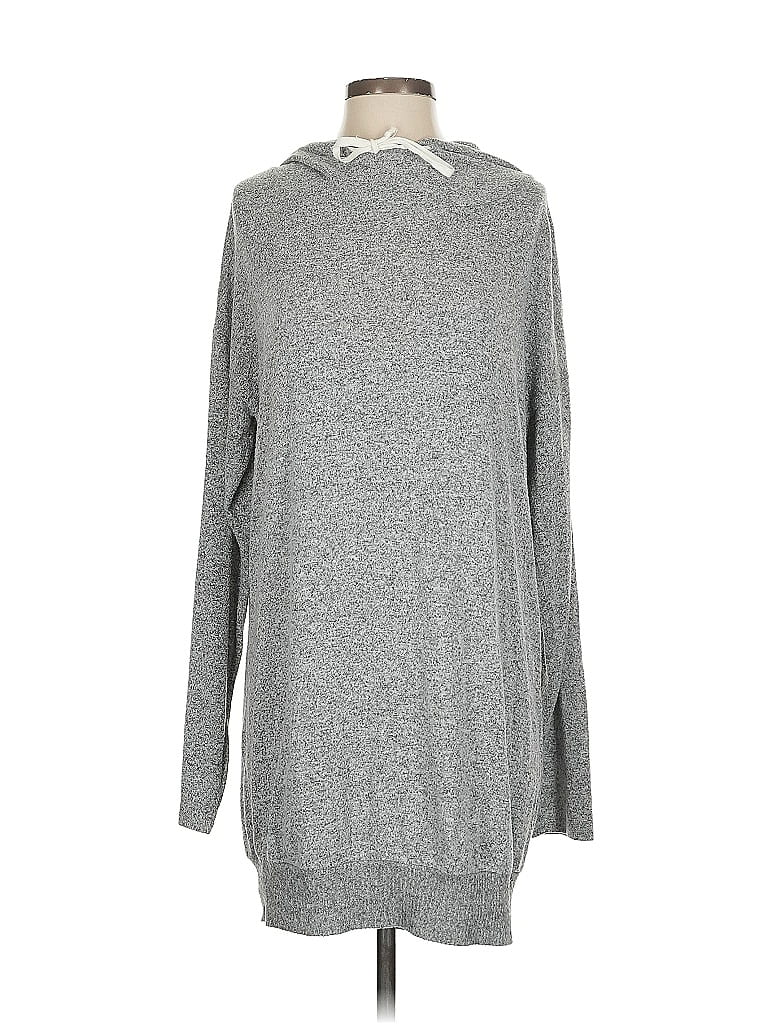 Pre-owned Express Outlet Casual Dress In Gray