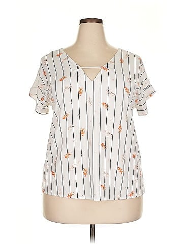 A New Day Short Sleeve Blouse (view 1)