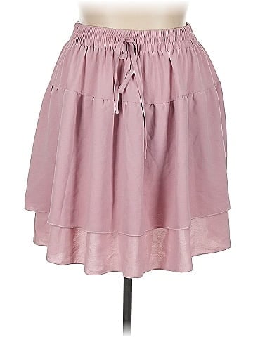 Shein Curve Casual Skirt (view 1)
