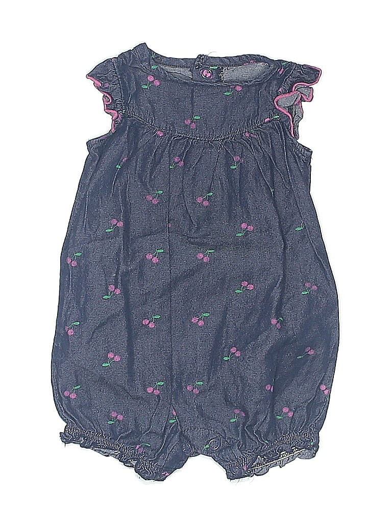 Just One You Made by Carter's Blue Short Sleeve Onesie 0-3 MO / 3 MO - photo 1