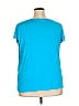 Avenue Teal Short Sleeve Top Size 22 - photo 2