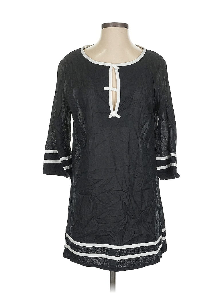 Pre-owned Kate Spade New York 3/4 Sleeve Blouse In Black