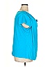 Avenue Teal Short Sleeve Top Size 22 - photo 3