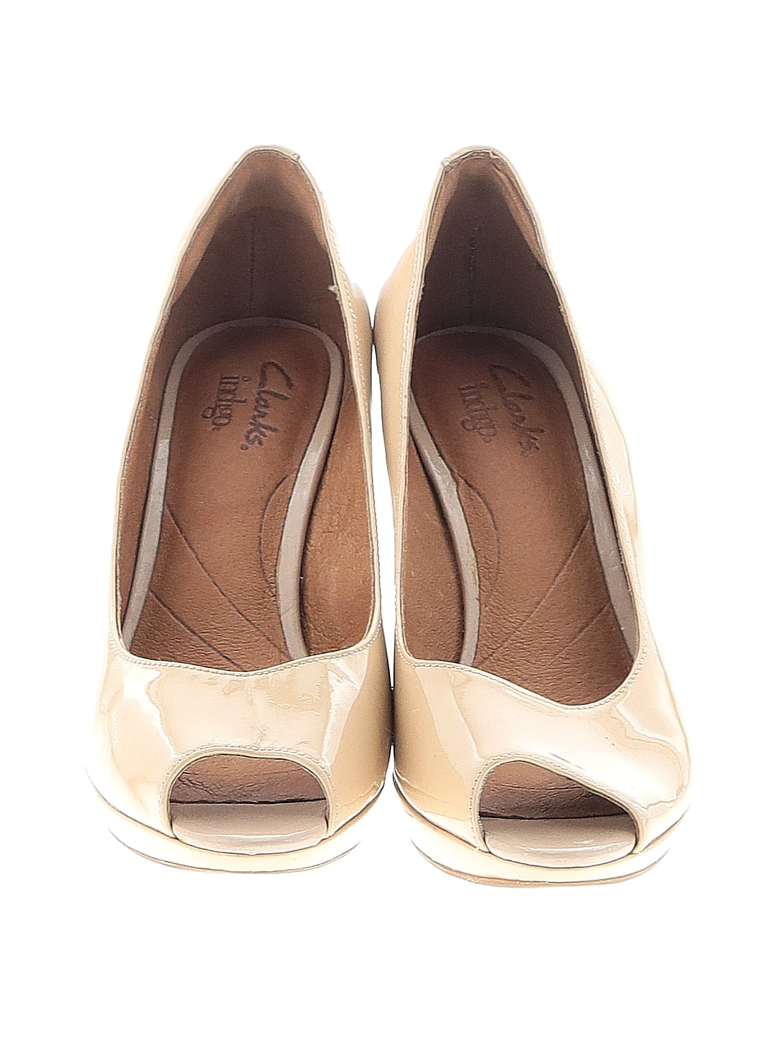 Clarks Indigo Clarks Cognac Pumps Buy Clarks Women Copper-Toned