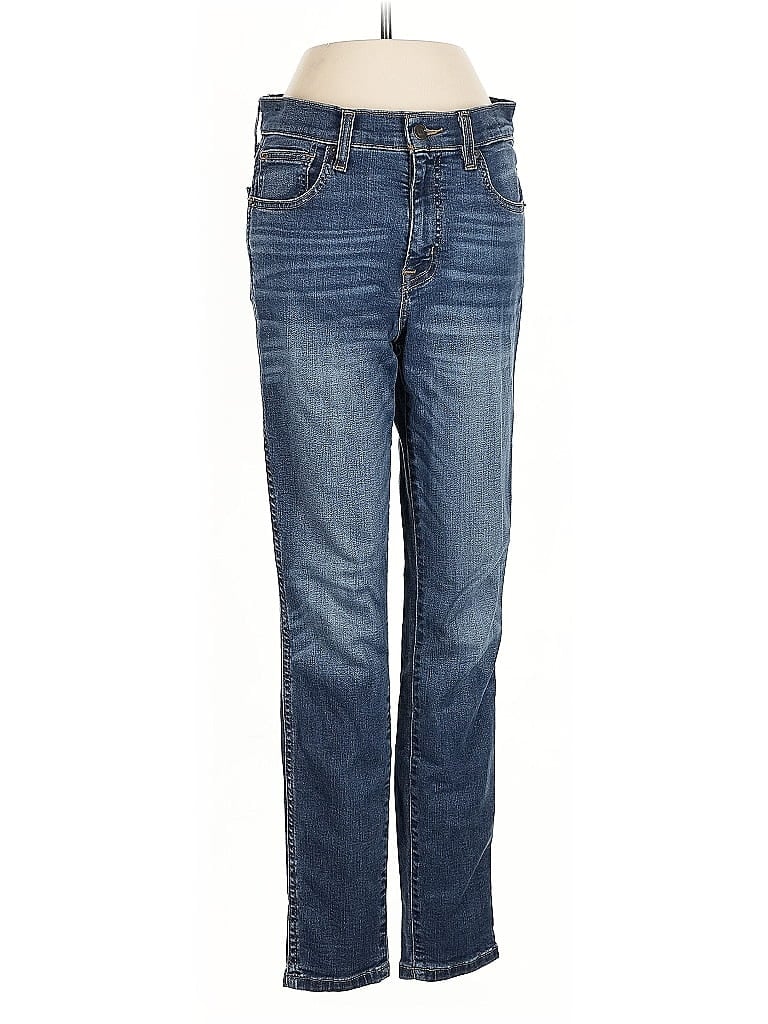 KIRKLAND Signature Solid Blue Jeans Size 4 - photo 1