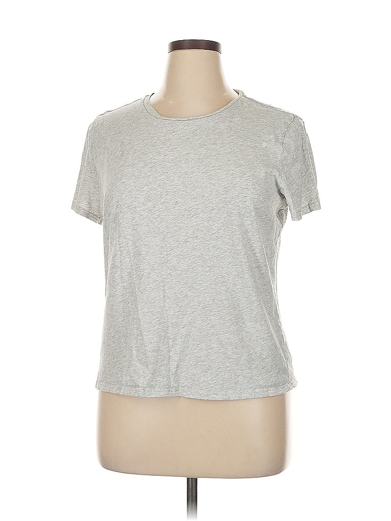 Pre-owned Fabletics Active T-shirt In Gray
