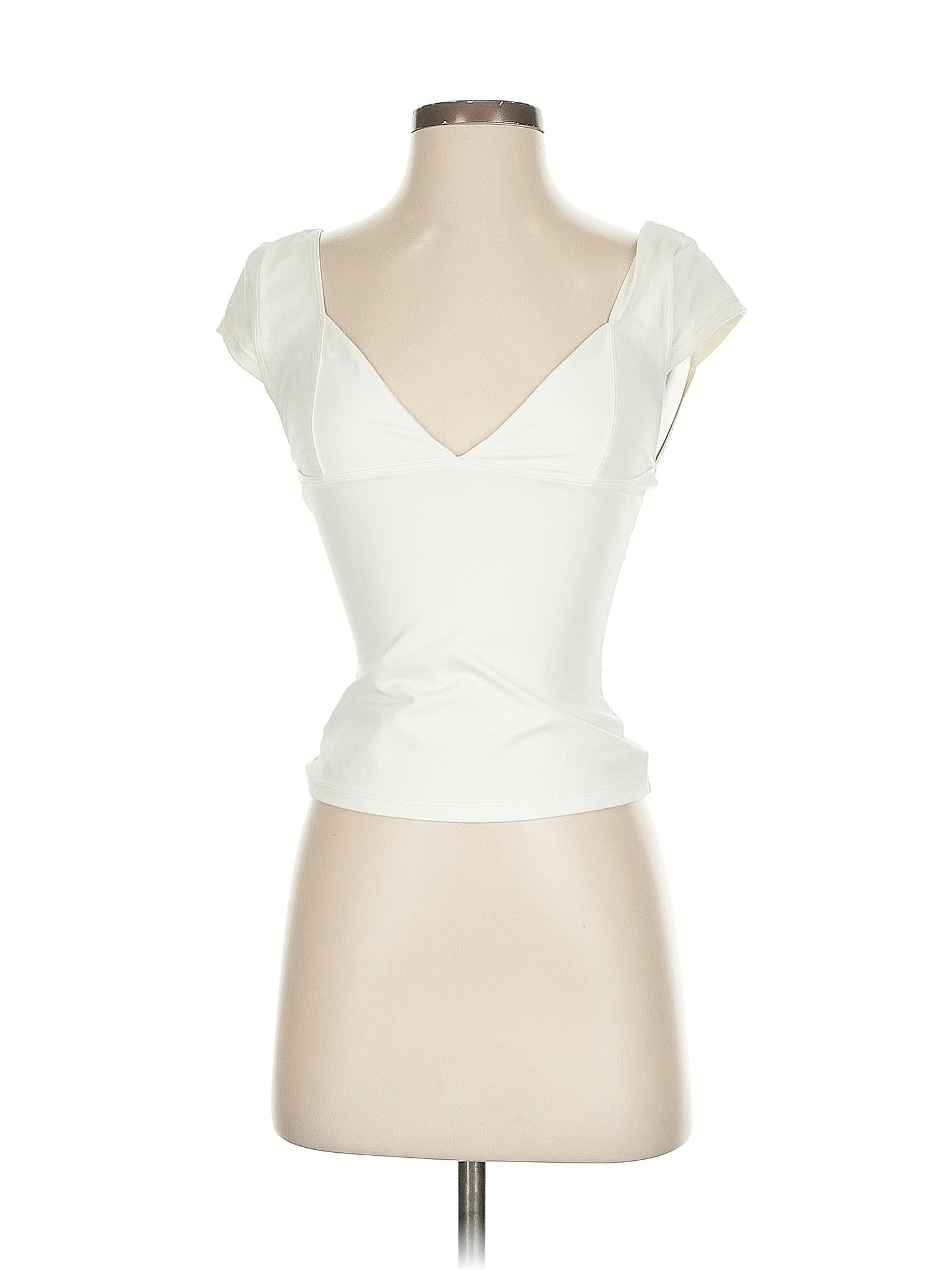 Intimately by Free People Ivory Sleeveless T-Shirt Size XS