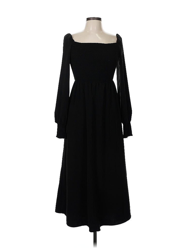 Commense Black Casual Dress Size M - photo 1