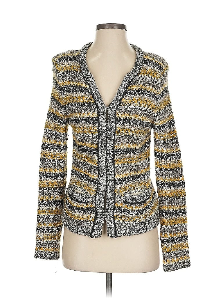 Pre-owned Banana Republic Cardigan Sweater In Yellow