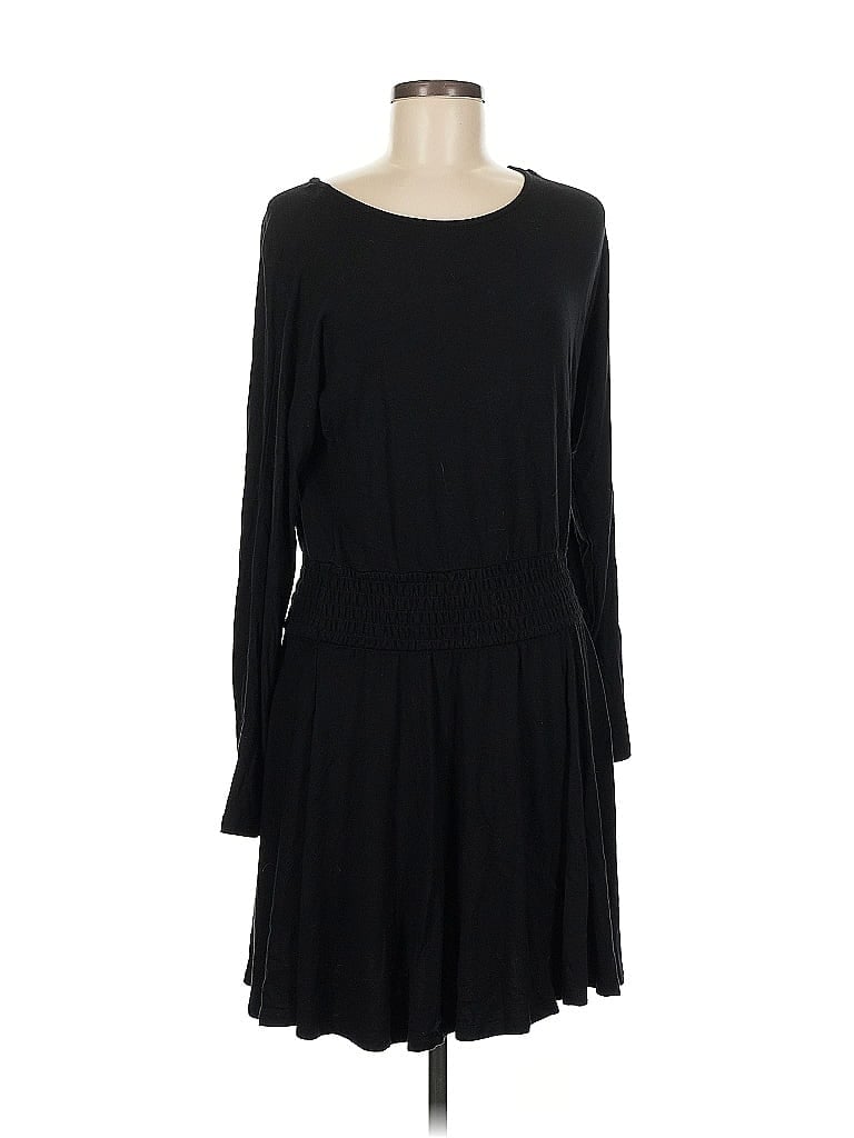 Pre-owned Express Casual Dress In Black