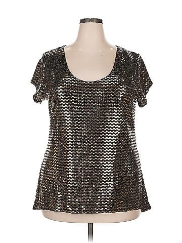 Ashley Stewart Short Sleeve Top (view 1)