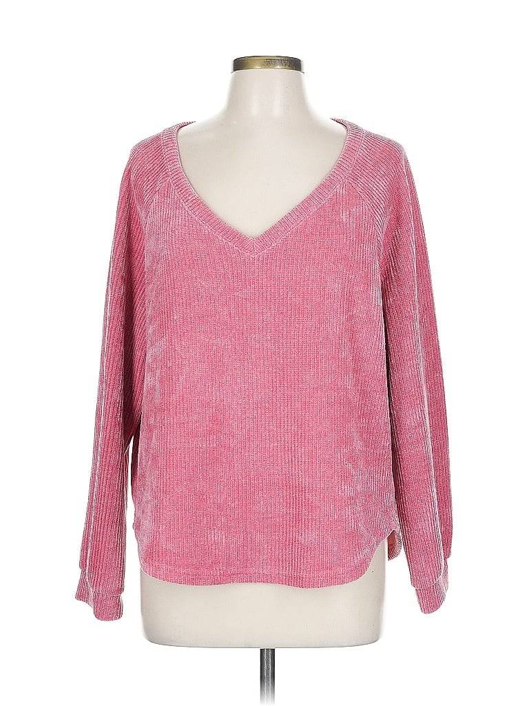 Pre-owned Dylan Pullover Sweater In Pink