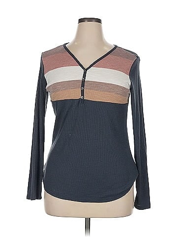 Maurices Long Sleeve Henley (view 1)
