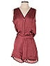 BCBGMAXAZRIA Solid Burgundy Brown Romper Size XS - photo 1