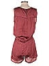 BCBGMAXAZRIA Solid Burgundy Brown Romper Size XS - photo 2