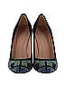 J.Crew Collection Color Block Blue Green Heels Size 7 1/2 - photo 2