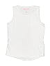 Crewcuts 100% Cotton White Sleeveless T-Shirt Size 4 - 5 - photo 1