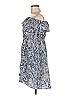 Plastic Island Paisley Blue Casual Dress Size 6 - photo 4