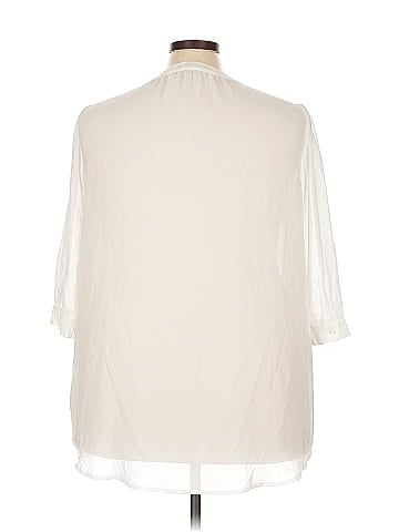 Jessica London 3/4 Sleeve Blouse (view 2)