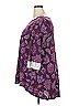 Woman Within Purple 3/4 Sleeve Blouse Size 18 - photo 4