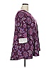 Woman Within Purple 3/4 Sleeve Blouse Size 18 - photo 3