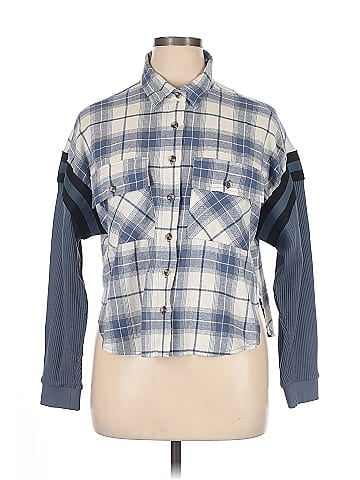 Jolie & Joy Long Sleeve Button-Down Shirt (view 1)