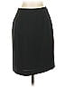 Kasper A.S.L. Solid Black Wool Skirt Size 2 - photo 1