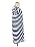 Universal Thread 100% Cotton Stripes Blue Casual Dress Size S - photo 4