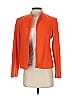 Louben Orange Wool Blazer Size 2 - photo 1