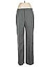 Le Suit 100% Polyester Chevron-herringbone Gray Dress Pants Size 6 - photo 1