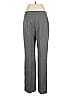 Le Suit 100% Polyester Chevron-herringbone Gray Dress Pants Size 6 - photo 2