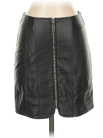 Free People Faux Leather Skirt (view 1)