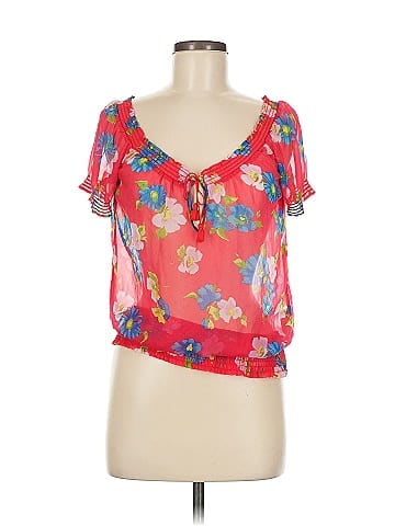 Hollister Short Sleeve Blouse (view 1)