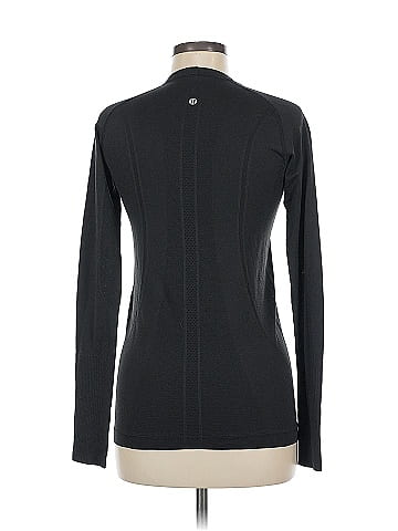 Lululemon Athletica Black Long Sleeve T-Shirt Size 8 - 53