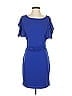 Ann Taylor Solid Blue Cocktail Dress Size XXS - photo 1