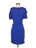 Ann Taylor Solid Blue Cocktail Dress Size XXS - photo 2