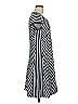 T by Talbots Chevron-herringbone Gray Casual Dress Size M - photo 3