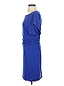 Ann Taylor Solid Blue Cocktail Dress Size XXS - photo 5