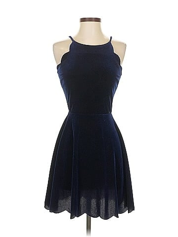 Aqua Cocktail Dress (view 1)