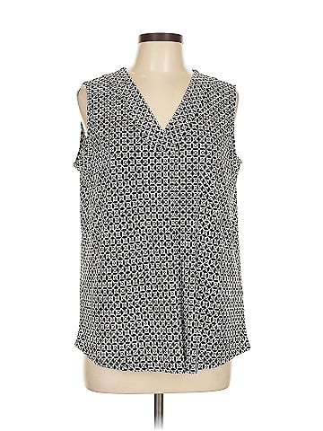 Anne Klein Sleeveless Blouse (view 1)