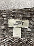 Ann Taylor LOFT Outlet Chevron-herringbone Gray Formal Skirt Size 8 - photo 3