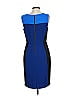 Ann Taylor LOFT Color Block Blue Cocktail Dress Size 4 - photo 2