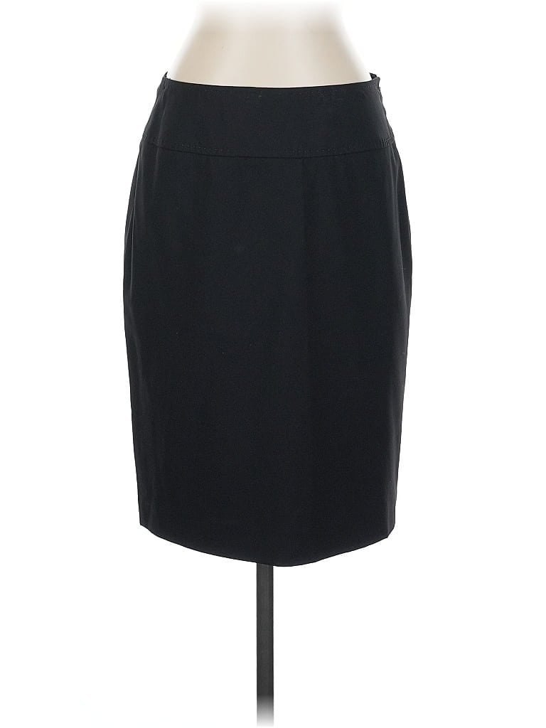 Click to view more detailed imagery on our partner's website Pre-owned Elie Tahari Wool Skirt In Black