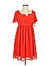 Tahari by ASL 100% Polyester Red Casual Dress Size 8 - photo 1
