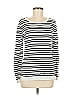 Market and Spruce Stripes White Pullover Sweater Size M - photo 1