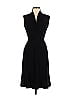 Joseph Ribkoff Solid Black Cocktail Dress Size 8 - photo 1